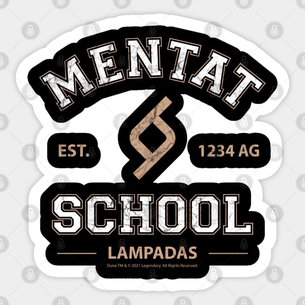 Mentat School Sticker by Vitaliy_Klimenko